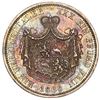 Image 2 : Reuss-Obergreiz (German States), taler, 1868-A, Heinrich XXII.