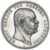 Image 1 : Saxe-Altenburg (German States), 5 mark, 1901-A, Ernst I, commemorating the duke's 75th birthday, rar