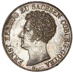 Saxe-Coburg-Gotha (German States), taler, 1841-G, Ernst I.