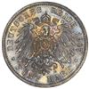 Image 2 : Saxe-Coburg-Gotha (German States), 5 mark, 1907-A, Carl Eduard, rare, NGC AU 58.