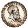 Image 1 : Saxe-Meiningen (German States), 5 mark, 1901-D, George II, 75th anniversary of the Duke's birth.