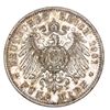 Image 2 : Saxe-Meiningen (German States), 5 mark, 1901-D, George II, 75th anniversary of the Duke's birth.