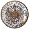 Image 2 : Saxe-Weimar-Eisenach (German States), proof 5 mark, 1903-A, Wilhelm Ernst, wedding of the Grand Duke