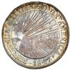 Image 1 : Guatemala (Central American Republic), 8 reales, 1847/6A, NGC AU 55.