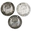 Image 2 : Lot of three Guatemala (Central American Republic) 8 reales: 1827M and 1829 (two).