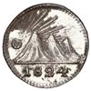 Image 1 : Guatemala (Central American Republic), 1/4 real, 1824, PCGS MS63.