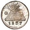 Image 1 : Guatemala (Central American Republic), 1/4 real, 1837, PCGS MS67.