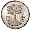 Image 2 : Guatemala (Central American Republic), 1/4 real, 1837, PCGS MS67.
