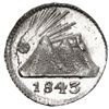 Image 1 : Guatemala (Central American Republic), 1/4 real, 1843, PCGS MS65.