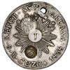 Image 1 : Guatemala, 8 reales, Type III double countermark (1840, contemporary counterfeit) on a Cuzco, South 
