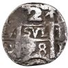 Image 2 : Le Cap, Haiti (under France), 1 escalin, anchor countermark (Type 1, 1781) on a trimmed/rounded Poto