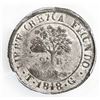 Image 2 : Tegucigalpa, Honduras (State), low-silver 2 reales (provisional), 1848G, CREZCA and PROVISIONL, PCGS