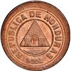 Image 1 : Honduras, bronze 1 centavo, 1890, denomination 1, NGC MS 63 RB, finest known in NGC census, ex-O'Bri