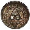 Image 1 : Honduras, bronze 1 centavo, 1910, 1/2 centavo obverse with modified 5 centavos reverse, NGC UNC deta