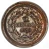 Image 2 : Honduras, bronze 1 centavo, 1910, 5 centavos obverse and 1/2 centavo reverse, NGC MS 64 BN, finest k