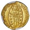 Image 1 : Venice (Italian States), gold ducat, Michele Steno (1400-1413), NGC MS 65.