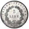 Image 2 : Venice (Italian States), 5 lire, 1848V, Venice revolution, NGC MS 65.