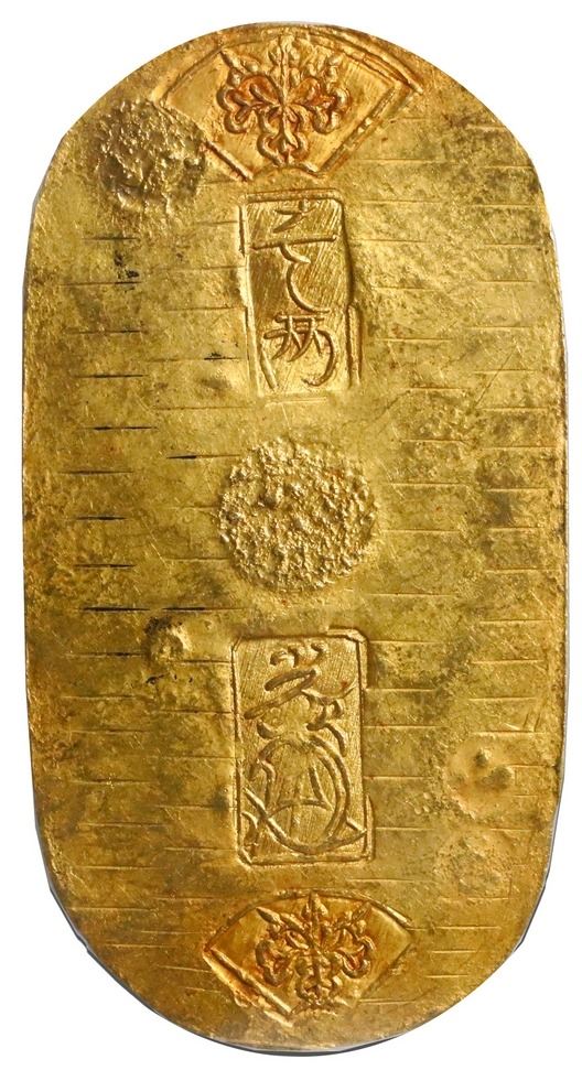 Japan, gold koban (1 ryo), Hoei/Shotoku era (1710-14), PCGS AU58.