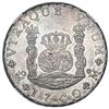 Image 2 : Mexico City, Mexico, pillar 8 reales, Charles III, 1760MM, NGC MS 62.
