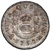 Image 1 : Mexico City, Mexico, pillar 1 real, Ferdinand VI, 1757M, both crowns royal, PCGS MS62.