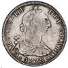 Image 1 : Mexico City, Mexico, bust 8 reales, Charles III, 1772MF, initials facing rim.