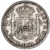 Image 2 : Mexico City, Mexico, bust 8 reales, Charles III, 1772MF, initials facing rim.