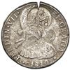 Image 1 : Congress of Chilpanzingo (Type A), script-LVS and Morelos (Type A) countermarks (1811-14) on a cast 