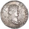 Image 1 : Durango, Mexico, bust 8 reales, Ferdinand VII, 1822CG, NGC XF 40, ex-Jones.