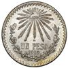 Image 1 : Mexico City, Mexico, 1 peso, 1919, NGC MS 62, ex-Jones.