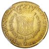 Image 2 : Lima, Peru, gold bust 8 escudos, Charles III (second bust, "rat nose"), 1768JM, NGC AU 58, finest kn