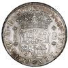 Image 2 : Lima, Peru, pillar 8 reales, Ferdinand VI, 1755JD.