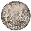 Image 1 : Lima, Peru, pillar 2 reales, Ferdinand VI, 1757/6JM.