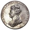 Image 1 : London, England, silver medal, Anne, 1702, defeat of French and Spanish at Vigo Bay, Spain, by J. Cr