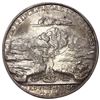 Image 2 : London, England, silver medal, Anne, 1702, defeat of French and Spanish at Vigo Bay, Spain, by J. Cr