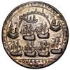 Image 2 : Great Britain, copper-alloy Admiral Vernon medal, 1739, Porto Bello, Vernon and icons, ex-Adams.