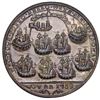 Image 2 : Great Britain, copper-alloy Admiral Vernon medal, 1739, Porto Bello, Vernon and icons, ex-Adams (Pla
