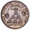 Image 2 : Great Britain, copper-alloy Admiral Vernon medal, 1739, Porto Bello, Vernon and Brown, ex-Adams.