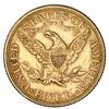 Image 2 : USA (Philadelphia mint), Liberty Head $5, 1881.