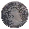Image 2 : U.S. merchant token, Thomas Wildes (pewterer from Philadelphia), crown-X countermark on a US (Philad