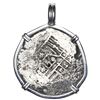 Image 2 : Mexico City, Mexico, cob 4 reales, Philip IV, assayer not visible, ex-"Lucayan Beach wreck" (ca. 162