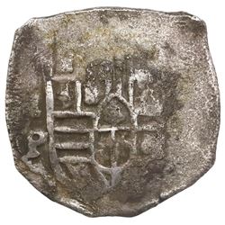 Mexico City, Mexico, cob 4 reales, Philip IV, assayer P.
