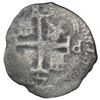 Image 2 : Potosi, Bolivia, cob 4 reales, Charles II, date and assayer not visible.