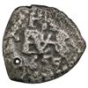 Image 1 : Potosi, Bolivia, cob 1/2 real, 1655E, P-dot-H at top, rare.