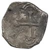 Image 2 : Mexico City, Mexico, cob 1 real, Philip IV or Charles II, assayer not visible (1660s).