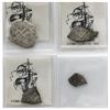 Image 2 : Lot of four Mexico City, Mexico, small silver cobs of Philip V (short denomination set of 4R, 2R, 1R