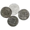 Image 2 : Lot of four Mexico City, Mexico, bust 8 reales, Charles III, 1783FF.