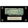 Image 2 : USA, silver certificate, $1, series 1935D, serial Y93233683F, Clark-Snyder, narrow reverse border, e