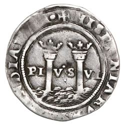 Mexico City, Mexico, 1 real, Charles-Joanna, "Late Series," assayer R to right, mintmark M to left (