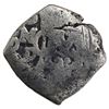 Image 1 : Mexico City, Mexico, cob 1/2 real, (1724)D/J, Louis I monogram over Philip V monogram, rare.