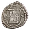 Image 1 : Lima, Peru, cob 1/4 real, Philip II, assayer Diego de la Torre, P to left and * to right of castle.